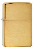 Зажигалка ZIPPO Armor™, латунь с покрытием Brushed Brass, золотой, матовая, 36х56х12 мм