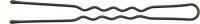 Шпильки DEWAL BEAUTY черные 60 мм (24 шт) волна - Шпильки - цена и заказ в Москве и Санкт-Петербурге, интернет-магазин ZaUglom