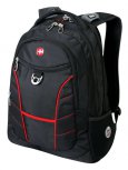 Рюкзак WENGER «RAD» цв. черный/красный, полиэстер 900D, 35х20х47 см